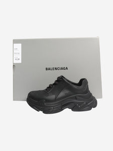 Balenciaga Black trainers - size EU 37 (UK 4)