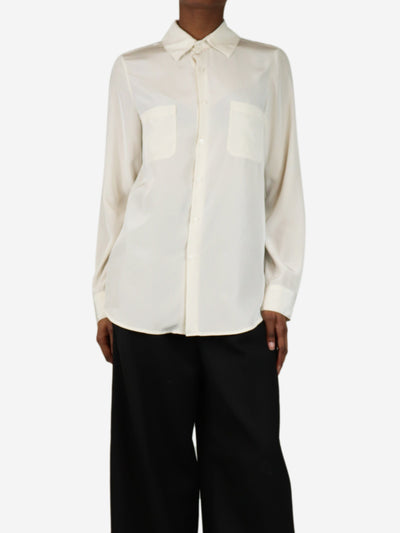 Cream button-up oversized shirt - size XS Tops The Row 