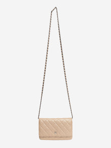 Neutral 2014 caviar Wallet on Chain Cross-body Bags Chanel 