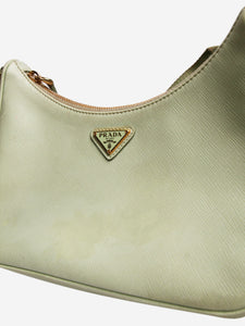 Prada Mint green Hobo Re-Edition 2005 Saffiano bag