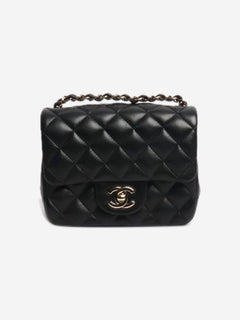 Black 2020 mini lambskin quilted Classic Single Flap bag Cross-body bags Chanel 