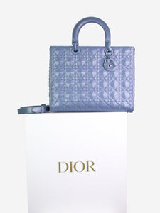 Christian Dior Blue 2022 Lady Dior bag