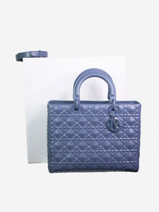 Christian Dior Blue 2022 Lady Dior bag