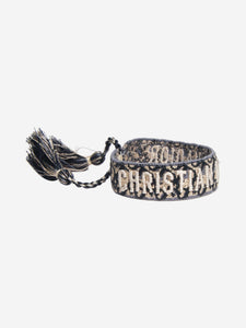 Christian Dior Blue Oblique bracelet