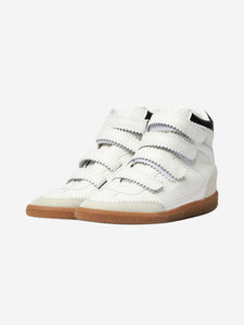 Isabel Marant White Bilsy leather trainers - size EU 39