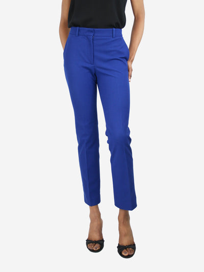 Royal blue straight-leg trousers - size UK 6 Trousers Joseph 