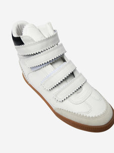 Isabel Marant White Bilsy leather trainers - size EU 39