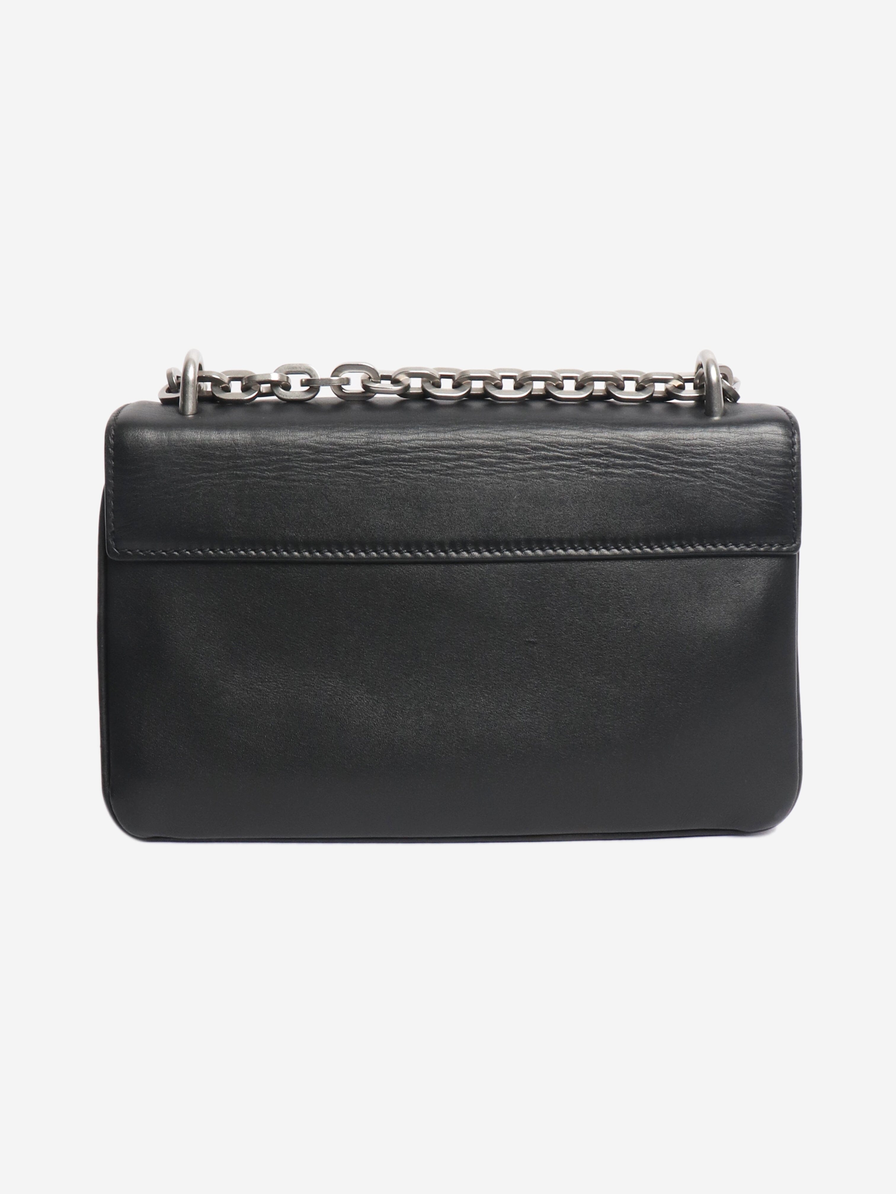 Black leather crossbody bag Cross-body bags Prada 