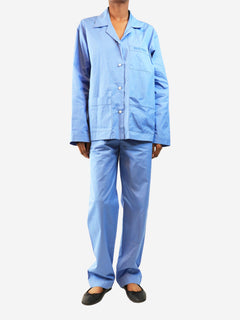 Blue shirt and trousers set - size UK 4 Sets Miu Miu 