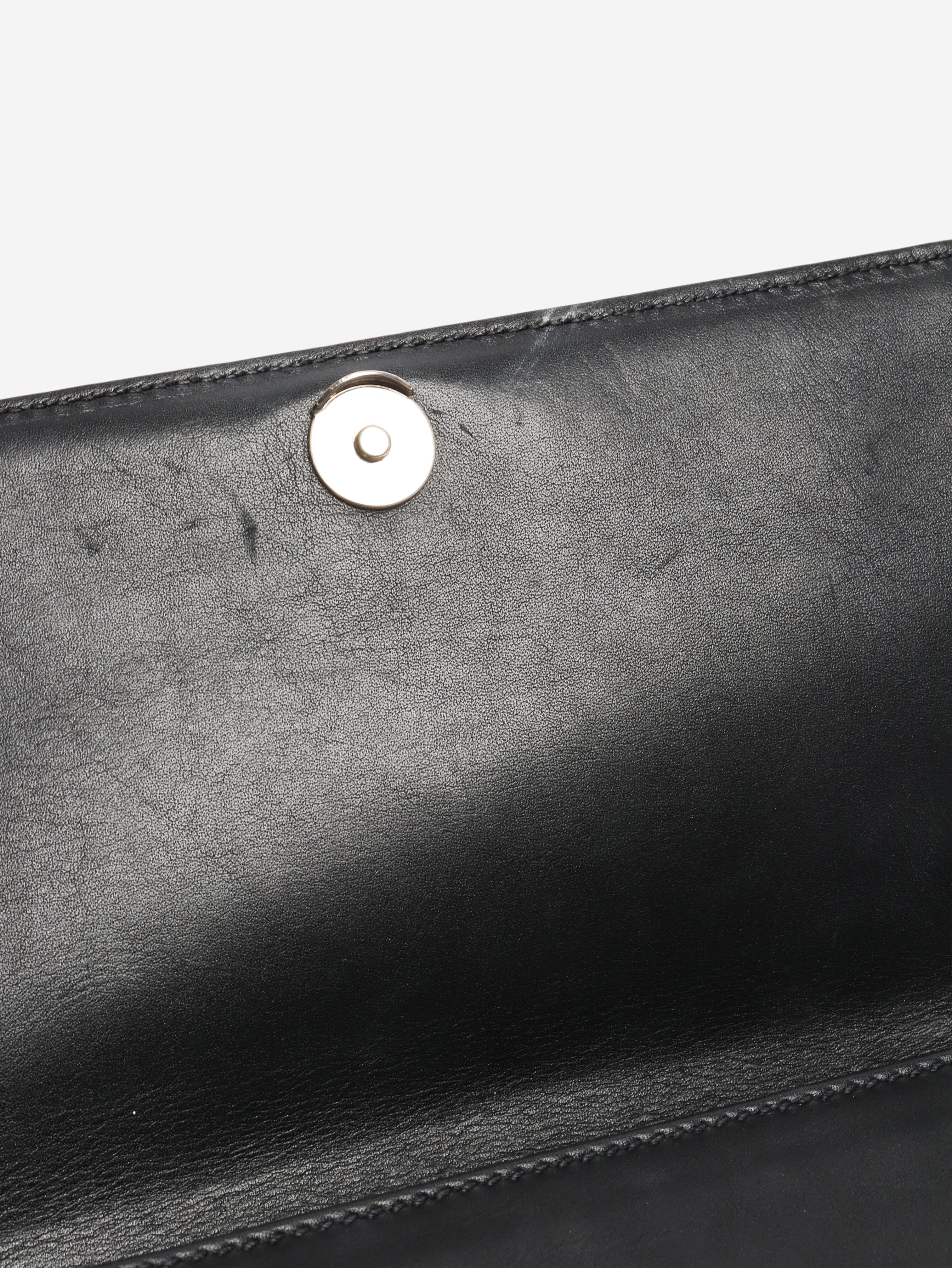 Black leather crossbody bag Cross-body bags Prada 