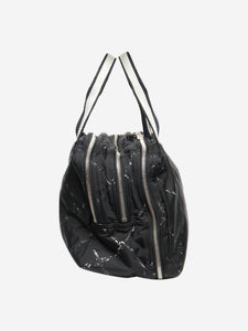 Chanel Black canvas Toiletries bag
