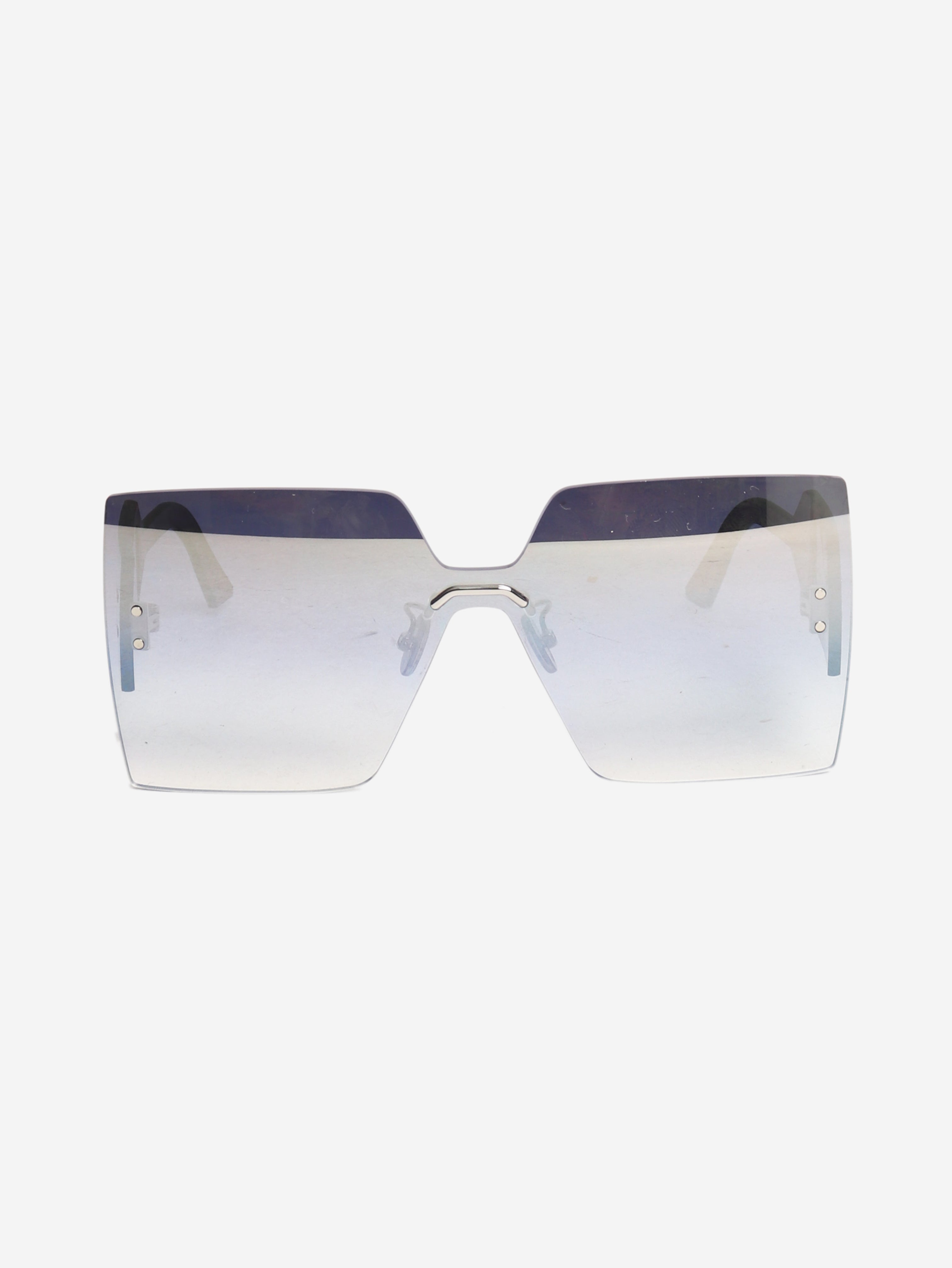 Green DiorClub M5U square sunglasses