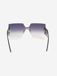 Green DiorClub M5U square sunglasses