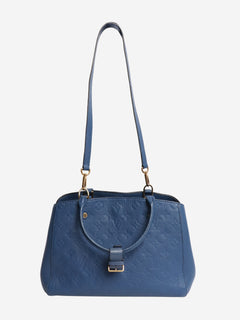 Blue 2016 Monogram Empreinte Montaigne shoulder bag Shoulder bags Louis Vuitton 