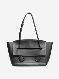 Black Arco large leather tote Tote Bags Bottega Veneta 