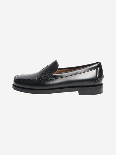 Black loafers - size EU 43.5 (UK 9) Flat Shoes Sebago 