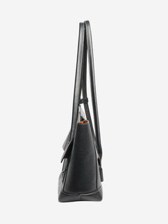 Black Arco large leather tote Tote Bags Bottega Veneta 