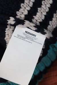 Missoni Multi chunky tie closure knot cardigan - size S