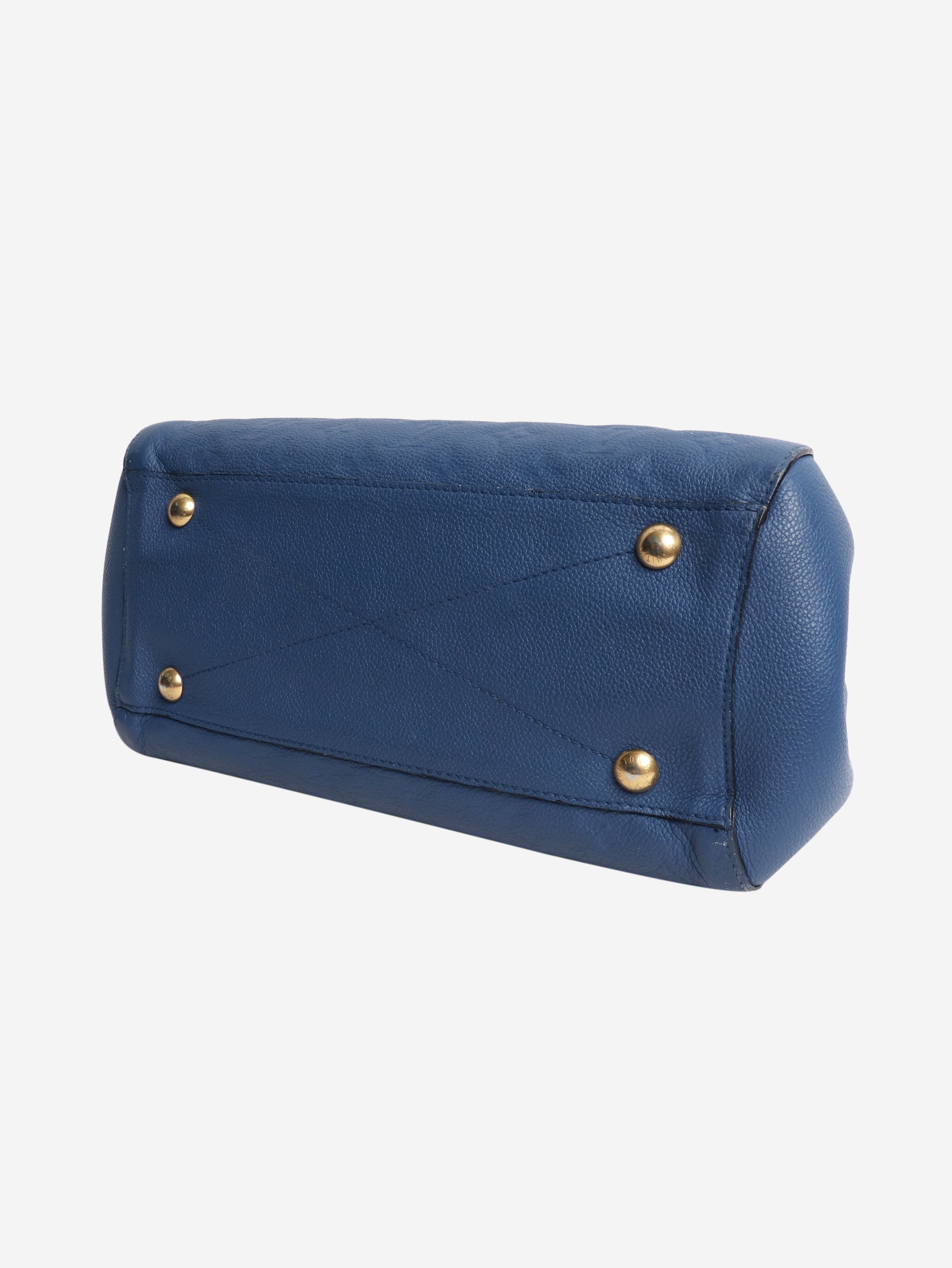 Blue 2016 Monogram Empreinte Montaigne shoulder bag Shoulder bags Louis Vuitton 