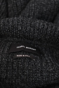 Isabel Marant Grey cable knit jumper - size UK 10