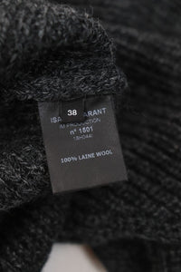 Isabel Marant Grey cable knit jumper - size UK 10