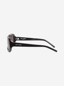 Saint Laurent Black aviator sunglasses