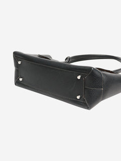 Black Arco large leather tote Tote Bags Bottega Veneta 