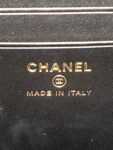 Chanel Black 2017 Filigree cross-body vanity case