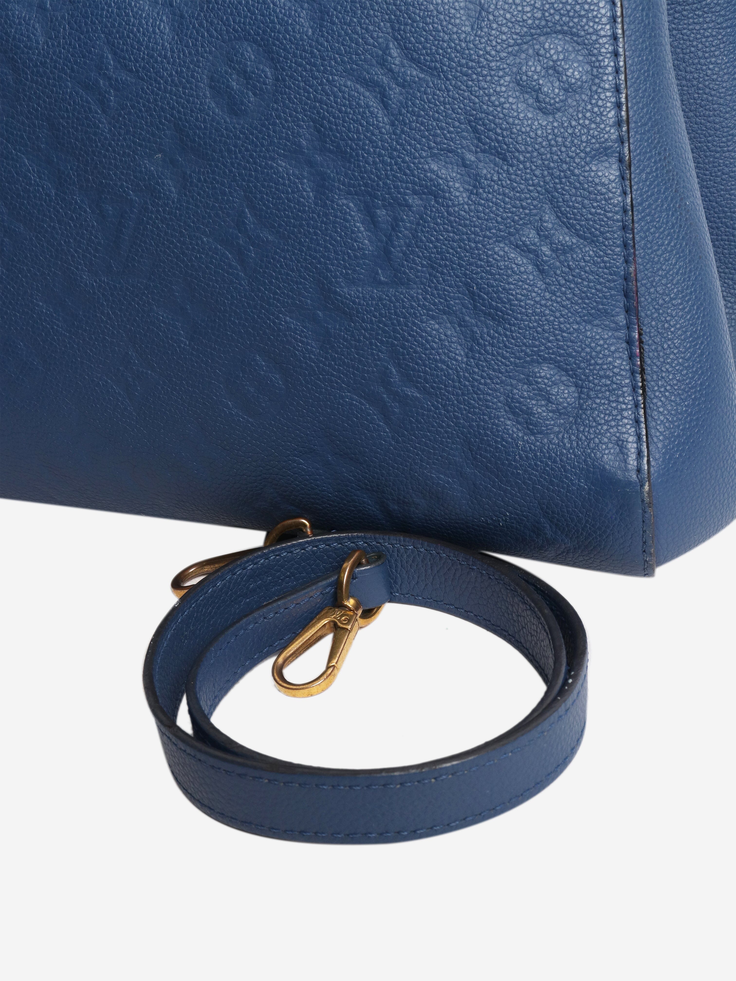 Blue 2016 Monogram Empreinte Montaigne shoulder bag Shoulder bags Louis Vuitton 