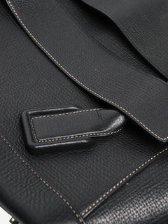 Black Arco large leather tote Tote Bags Bottega Veneta 