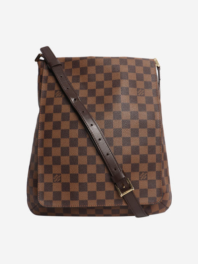 Brown 2014 Damier Ebene Musette Salsa GM Shoulder bags Louis Vuitton 