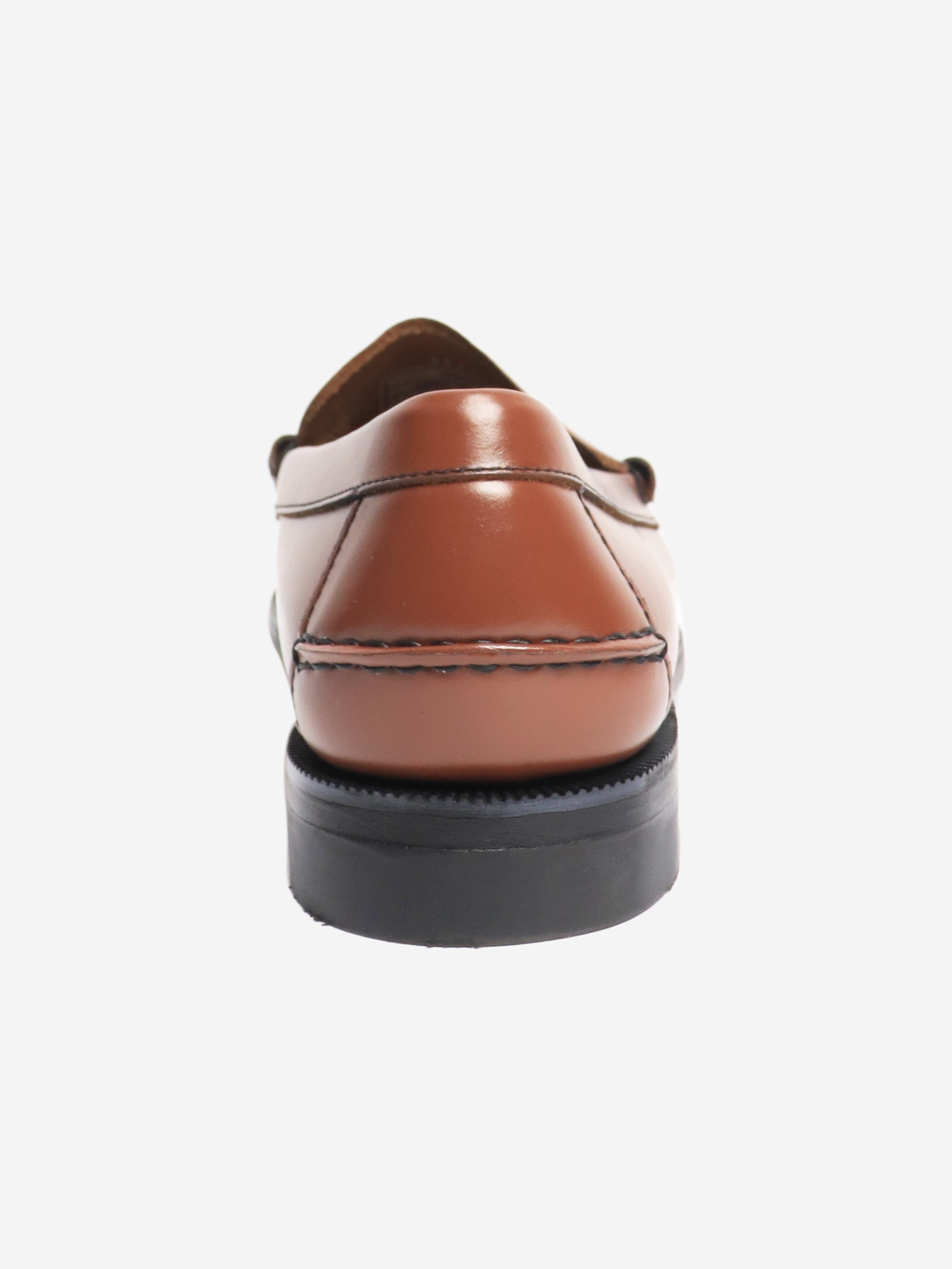 Tan leather loafers - size EU 44 Flat Shoes Sebago 