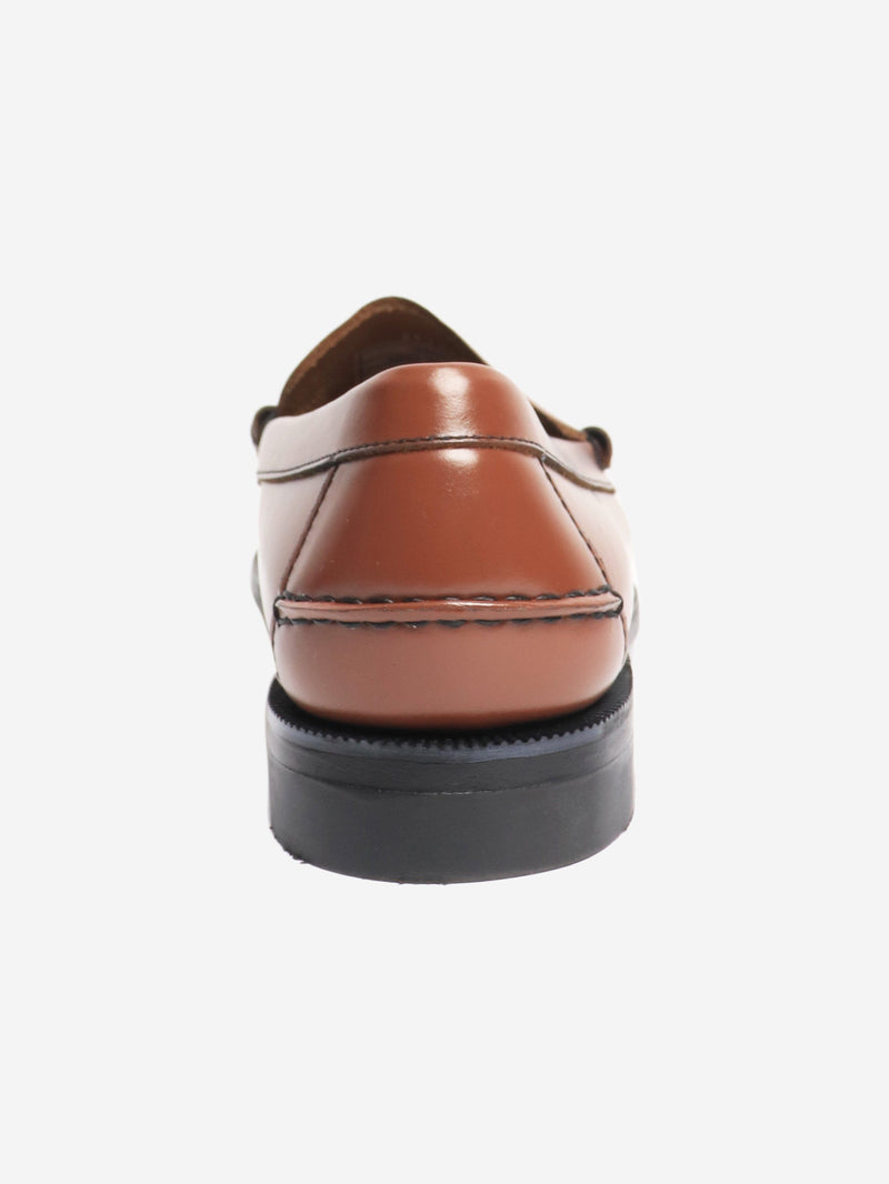 Tan leather loafers - size EU 44 Flat Shoes Sebago 