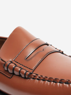 Tan leather loafers - size EU 44 Flat Shoes Sebago 
