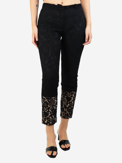 Black lace trousers - size UK 8 Trousers Joseph 