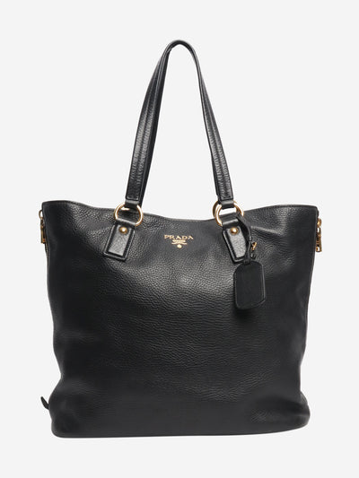 Black leather shoulder bag Shoulder bags Prada 