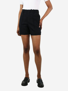 Chloe Black mini shorts - size UK 6