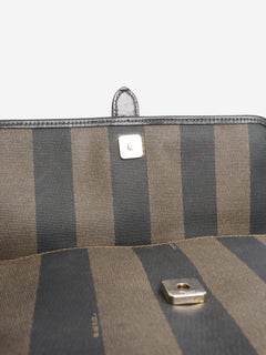 Brown Penguin striped shoulder bag Shoulder bags Fendi 
