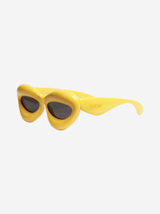 Loewe Yellow inflated cat-eye sunglasses