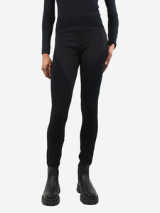 Givenchy Black stretch trousers - size UK 8