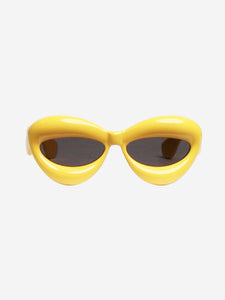 Loewe Yellow inflated cat-eye sunglasses