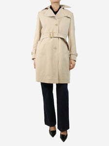 Allegri Neutral trench coat with belt - size UK 8