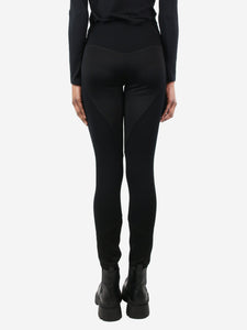 Givenchy Black stretch trousers - size UK 8