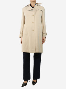 Allegri Neutral trench coat with belt - size UK 8