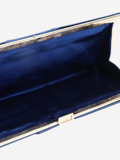 Blue satin clutch Clutch bags Roger Vivier 