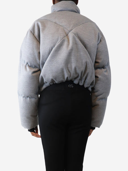 Grey Hallie Mae puffer jacket - size S alternate image