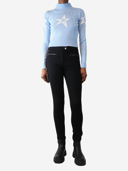 Black ski pants - size UK 8 alternate image
