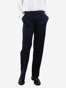 Stella McCartney Navy blue wool trousers - size UK 6
