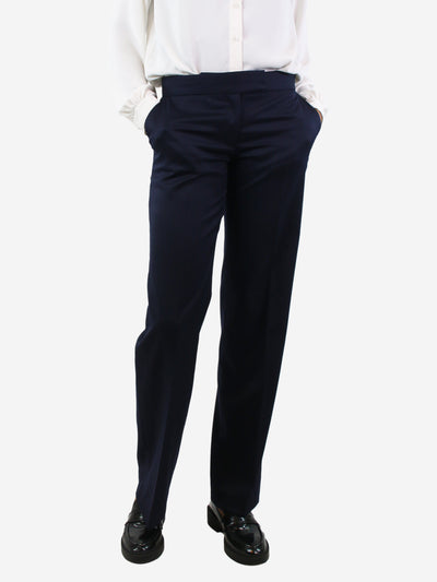 Navy blue wool trousers - size UK 6 Trousers Stella McCartney 
