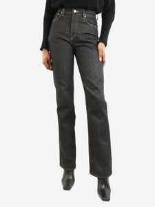 Jacquemus Black straight leg jeans - size UK 6